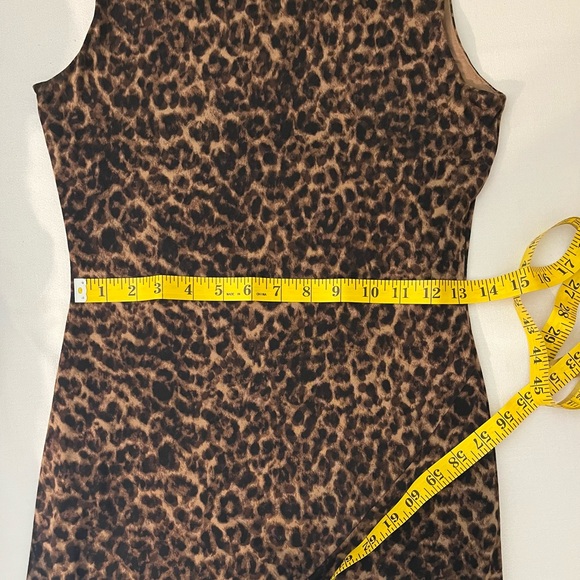 Good American Leopard Mock Turtleneck Dress - Picture 7 of 10